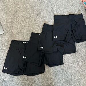 Under Armour Team Shorty 4” Shorts - SET OF 4